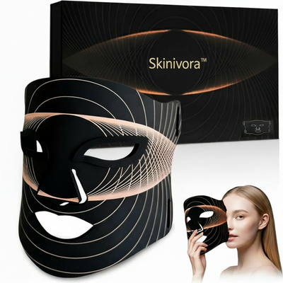 Skinivora™ LED Light Therapy Mask | Anti-Aging & Skin Rejuvenation