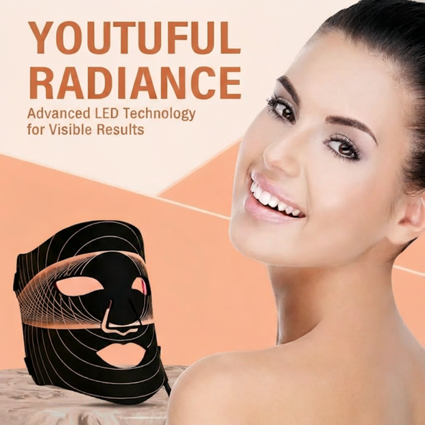 Skinivora™ LED Light Therapy Mask | Anti-Aging & Skin Rejuvenation